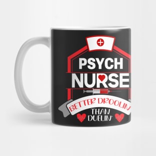 PSYCH Funny Nurse Christmas Pun Quote Hilarious Joke Idea Mug